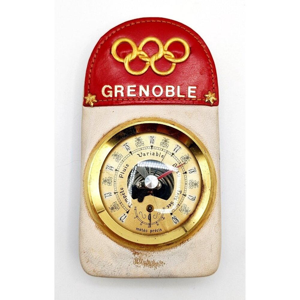 Olympic Grenoble 1968 Barometer Collectible Vintage RARE